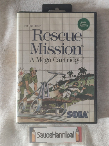 Rescue mission jeu sega - rescue,