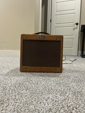 Vintage 1963 Fender Champ 5F1 Tweed Tube Amp