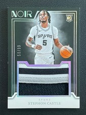 Stephon Castle 2024-25 Panini Noir Rookie Jumbo Patch /99 RC #RJM-CAS