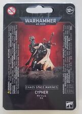 Warhammer 40k Chaos Space Marines Cypher, Lord of the Fallen  NEW