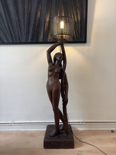 170 Cm Rare lampe sculpture