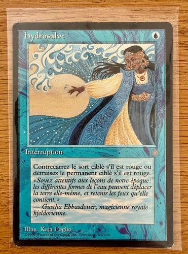 Carte magic ere - -, glaciaire
