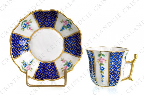 Tasse moka aux fleurs - tasse,