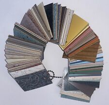 Vintage Formica 100 pcs Sample Color Tile Blocks Patterns Finish all different