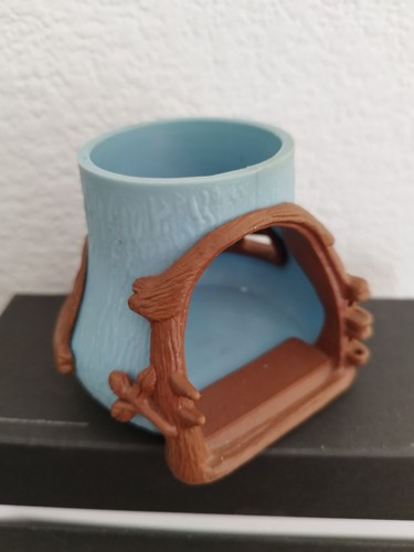 Maison des schtroumpfs bleu