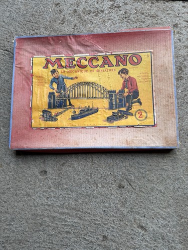 Boîte meccano ancienne - meccano,