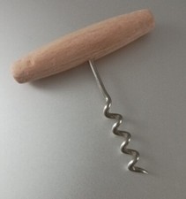 Raw Wood Corkscrew