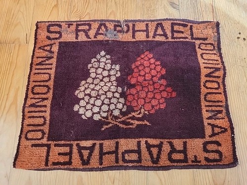 Ancien tapis jeux cartes - ancien, de