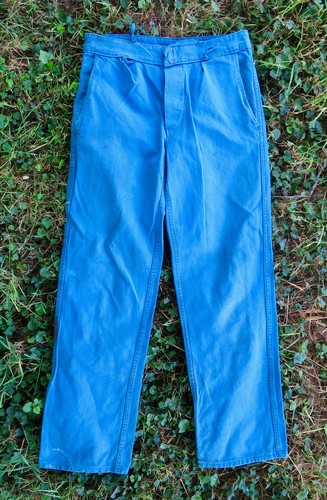 Pantalon bleu travail - bleu,
