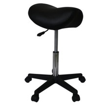 Tabouret selle ergonomique avec roues - 