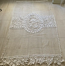 Ancien Rideau en  coton  -
