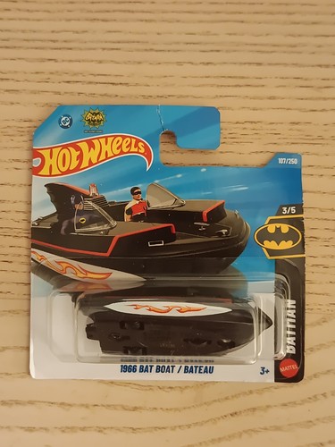 Hot wheels 1966 bat boat - wheels,
