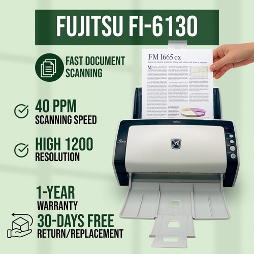 Fujitsu 6130 scanner - fujitsu, new