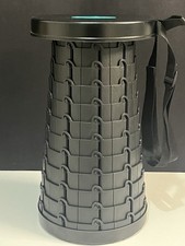 Tabouret Pliant rétractable Tabouret réglable Portable extérieur Voyage Camping