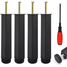 4 Pieds Lit Sommier Lattes