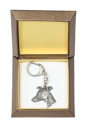 Whippet porte clés en - porte-clés,