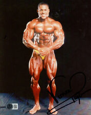 VINCE TAYLOR SIGNED AUTOGRAPHED 8x10 PHOTO BODYBUILDING LEGEND RARE BECKETT BAS