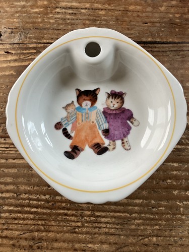Vintage porcelaine assiette - porcelaine,