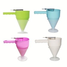 Distributeur de batterie de crêpes facile à utiliser piston entonnoir pour un