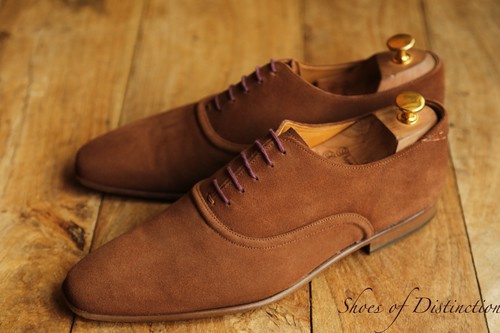 Chaussures oxford daim - oxford, en