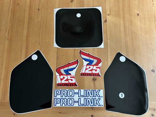 Honda 125 1987 stickers - 125,