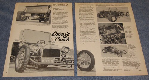1923 ford bucket - ford, roadster