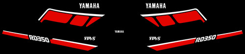 Yamaha 350 1ua - rd, lc