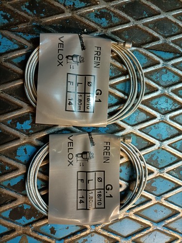 Paire cables frein - de,