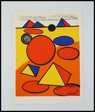 CALDER lithographie originale