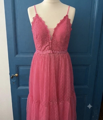 Robe femme rose - , dentelle
