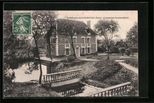 Cpa fontaine heudebourg - cpa, fontaine-heudebourg
