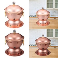 Brûleur d'alcool chaud buffet de pot en cuivre chaud pour les buffets de