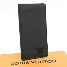 Louis Vuitton Portefeuille Brazza NM M83126 Cuir Millesime Leather r10_0922