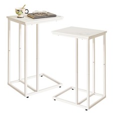 Table dappoint, Lot de 2, Bouts de Canapé de Salon, pour Salon, Étude, Travai...