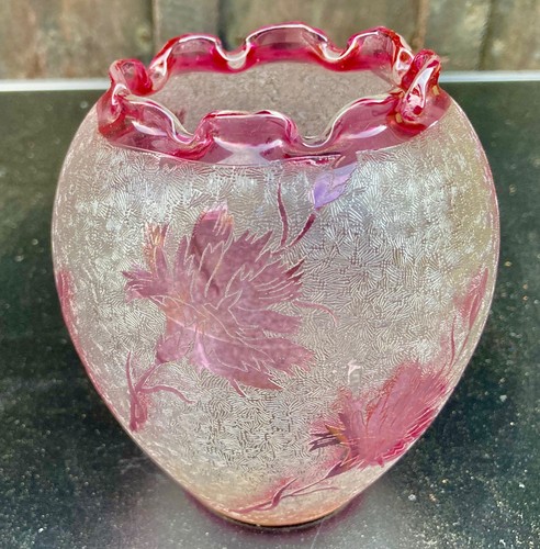 Tulipe art nouveau cristal - art,