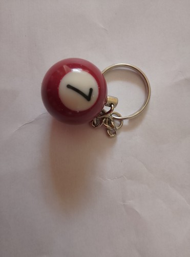 Porte clé boule - clé, billard