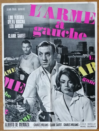 Arme gauche lino ventura - arme,