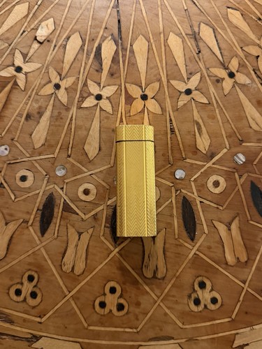 Briquet cartier rechargeable - briquet,