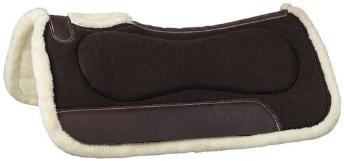 Western saddle pad contour - western,