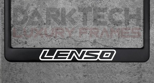 Lenso wheels license plate - wheels,