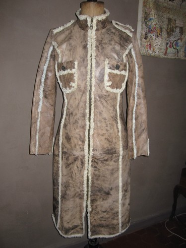 Manteau antik batik taille - manteau,