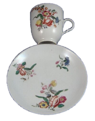 Tasse soucoupe florale - et,