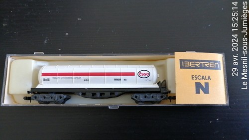 Wagon citerne esso ibertren - wagon,