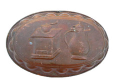 Copper Tinned Cake Mold Coffee Mill Decor Coffee Maker