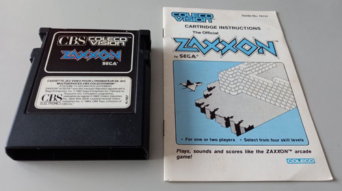 Jeu zaxxon pour colecovision - "zaxxon",