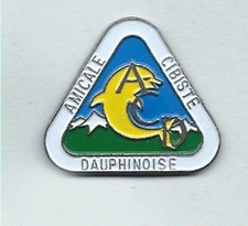 pin's amicale cibiste dauphinoise ACD dauphin CB cibi dolphin