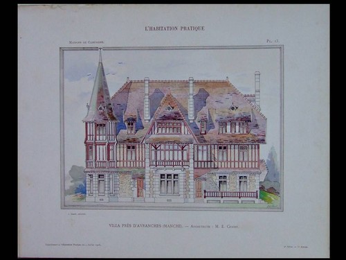 Avranches villa 1908 - avranches,,