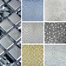 Pâte de Verre Mosaïque Doré