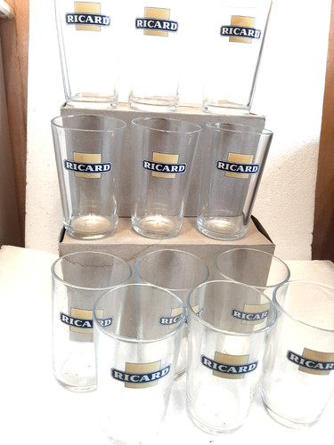 Lot ricard verres - ricard, anciens
