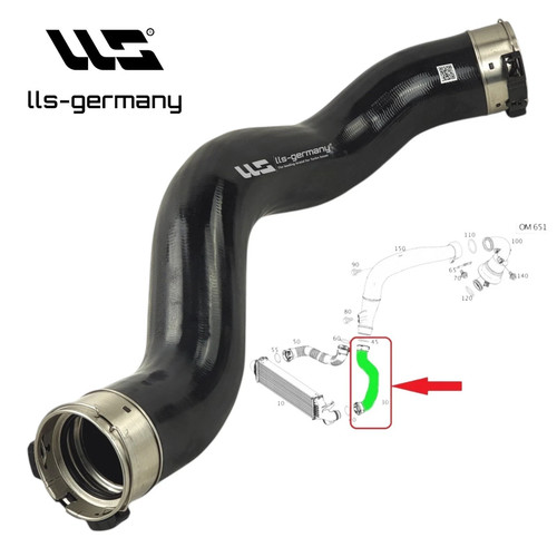 Durite turbo pour - , mercedes
